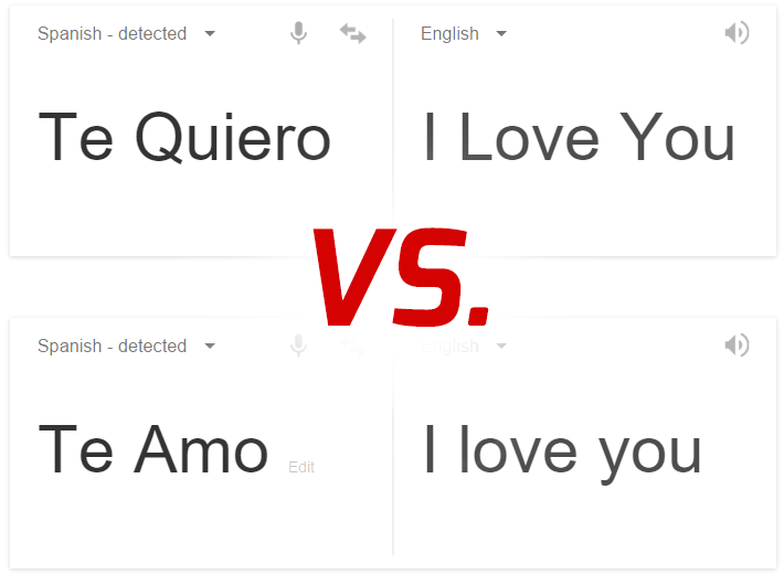 love quotes translated in spanish